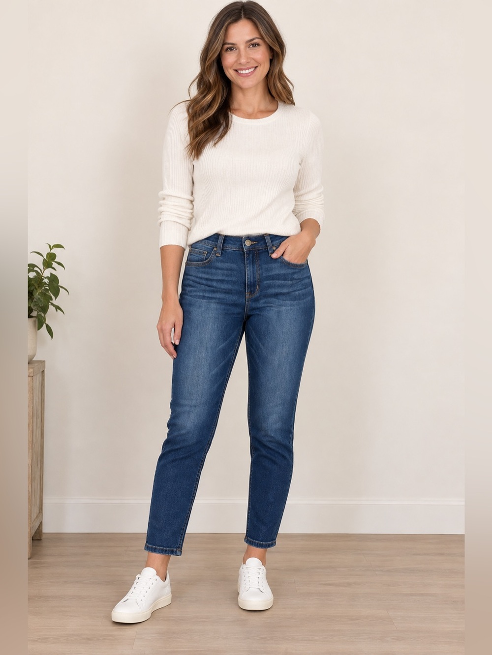 Democracy jeans cropped size 10